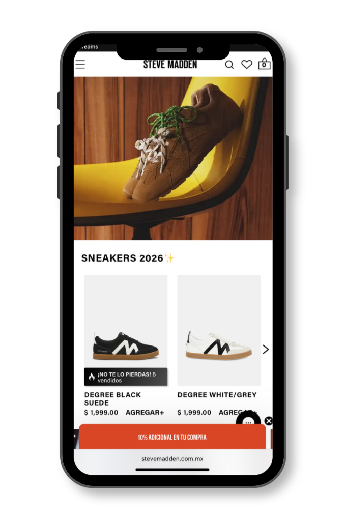 Servicios Steve Madden