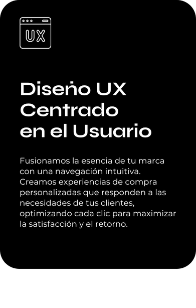 Servicios Diseño ux centrado en el usuario