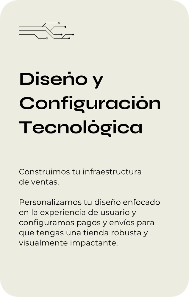 Diseño y configuración tecnológica
